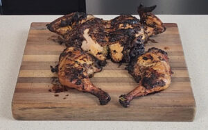 Deboned chicken, Cooked
