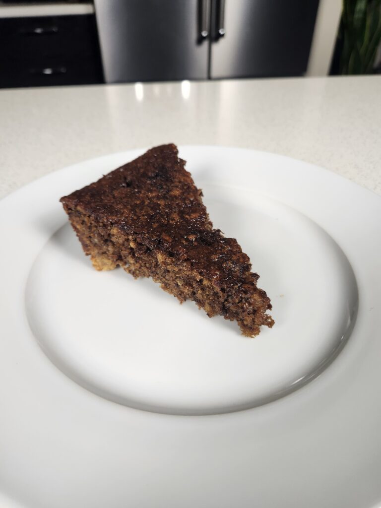 Slice of Sourdough Discard Banana Bread