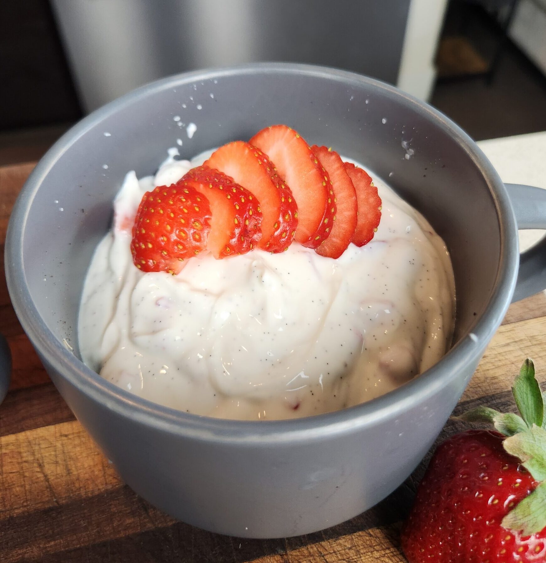 Strawberry Vanilla Yogurt